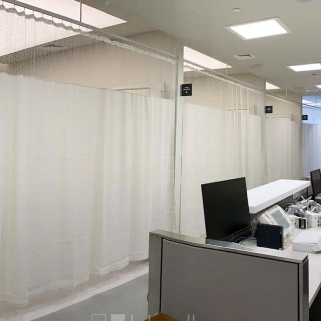 Hospital Privacy Curtain Clemenceau Medical Center Dubai